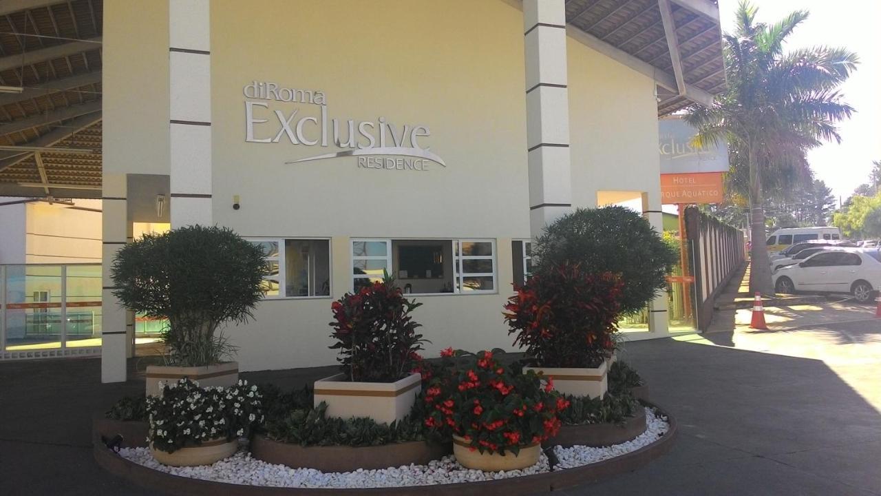 Diroma Exclusive - Piscinas Termais 24 Horas, Sauna, Copa Da Mamae, Limpeza Diaria, Estacionamento Gratis! Caldas Novas Kültér fotó
